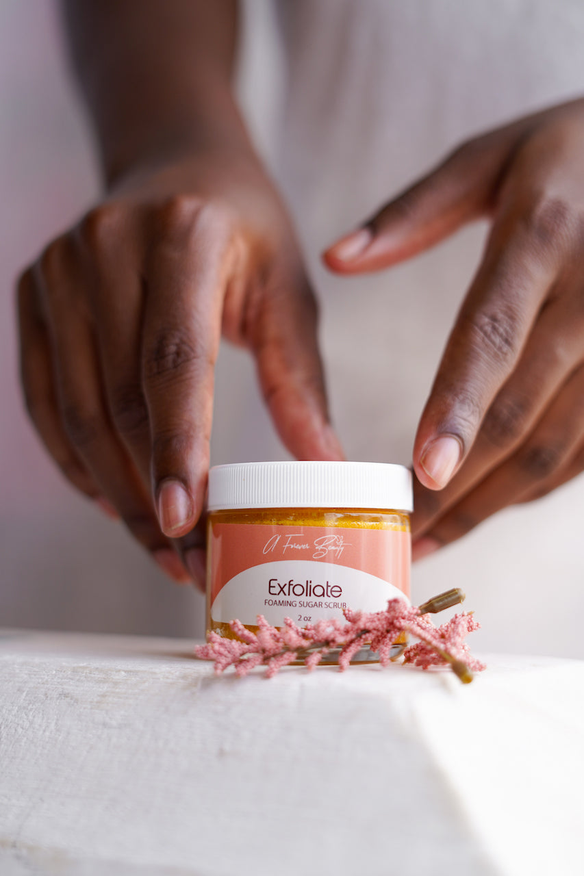Exfoliate - Foaming Sugar Scrub 2oz.